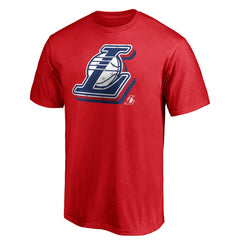 Los Angeles Lakers Red White & Team T-Shirt Red
