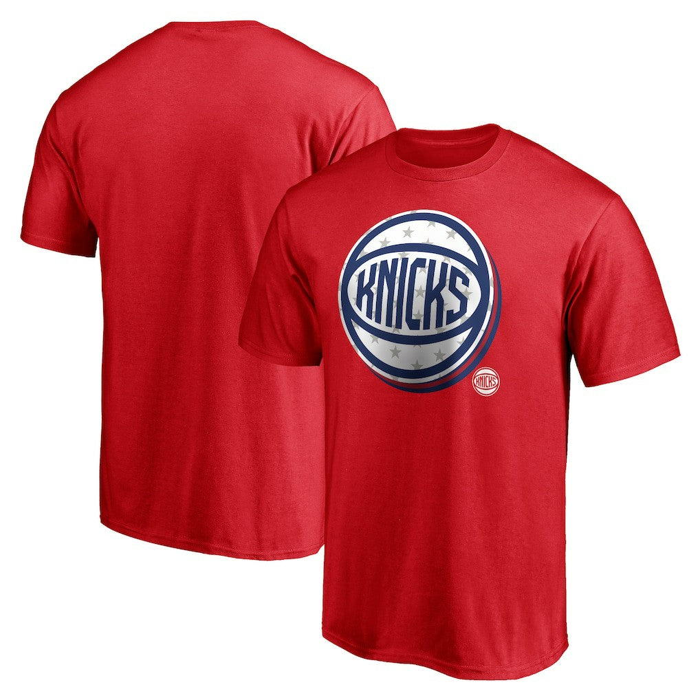 New York Knicks Red White & Team T-Shirt Red