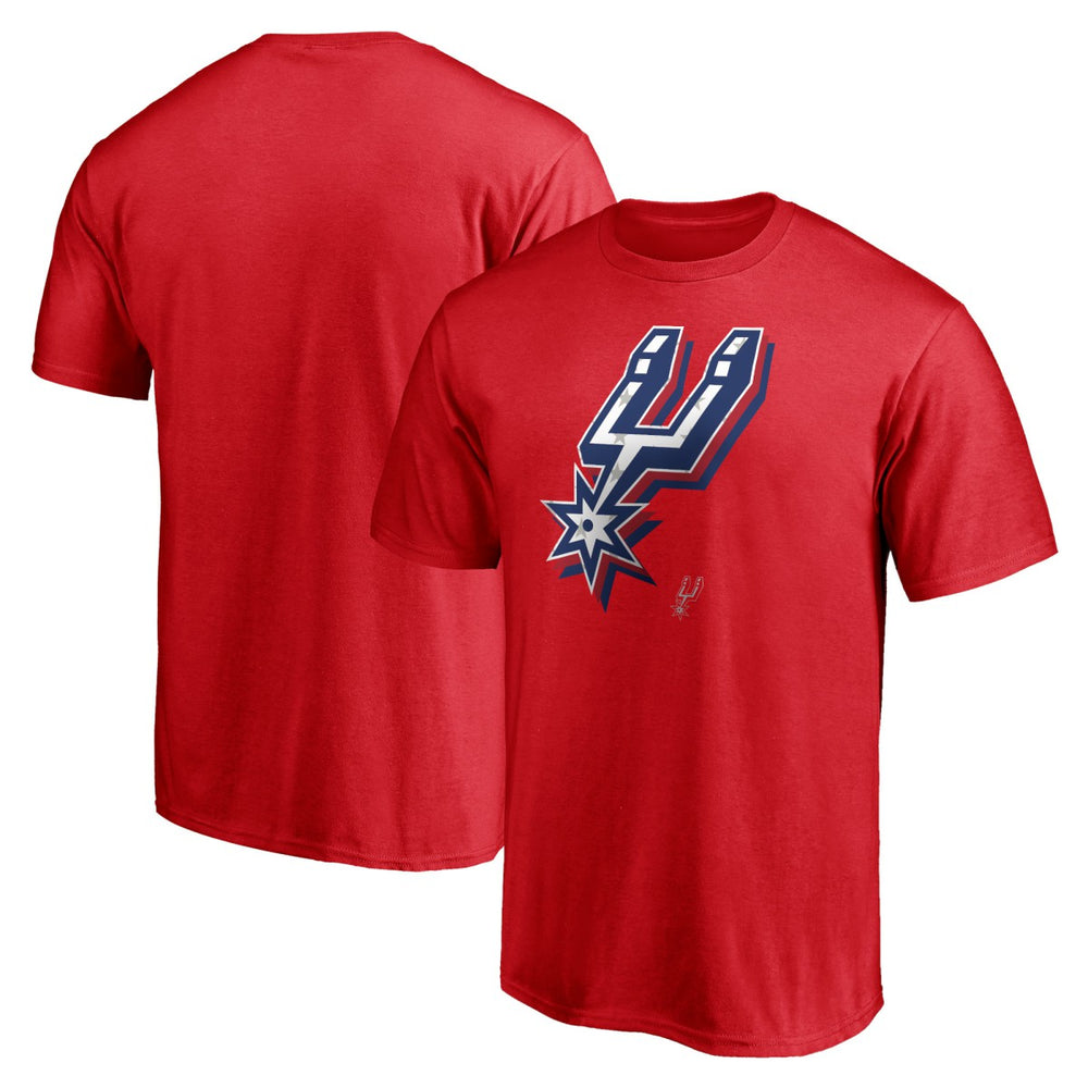 San Antonio Spurs Red White & Team T-Shirt Red