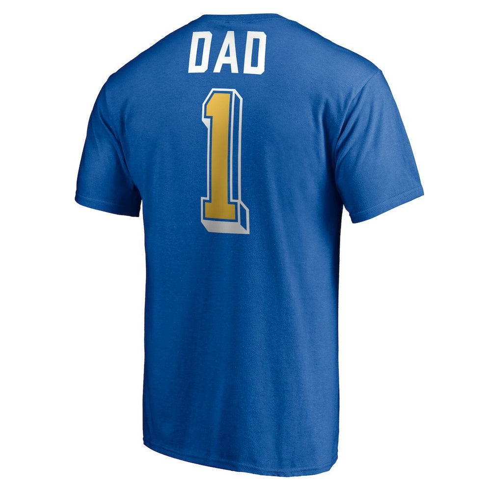 Golden State Warriors Number One Dad T-Shirt Royal