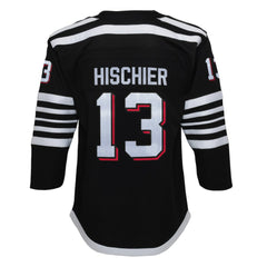 Nico Hischier New Jersey Devils Youth 2021/22 Alternate Premier Player Jersey - Black | NHL discount