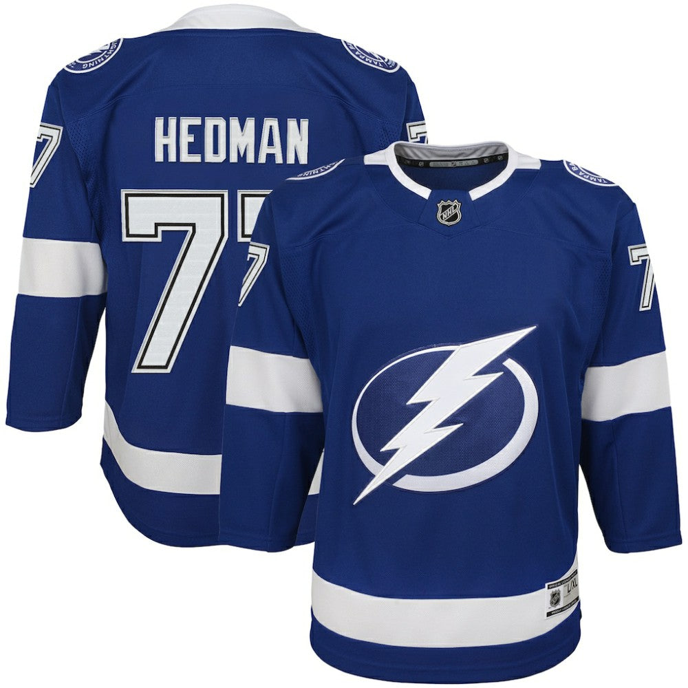 Victor Hedman Tampa Bay Lightning Youth Home Premier Player Jersey - Blue | NHL sale
