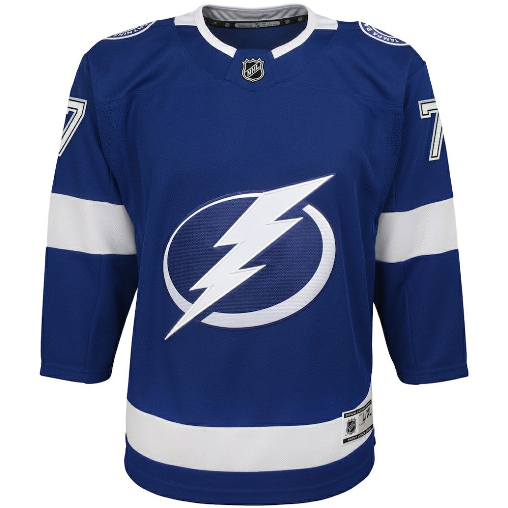 Victor Hedman Tampa Bay Lightning Youth Home Premier Player Jersey - Blue | NHL sale