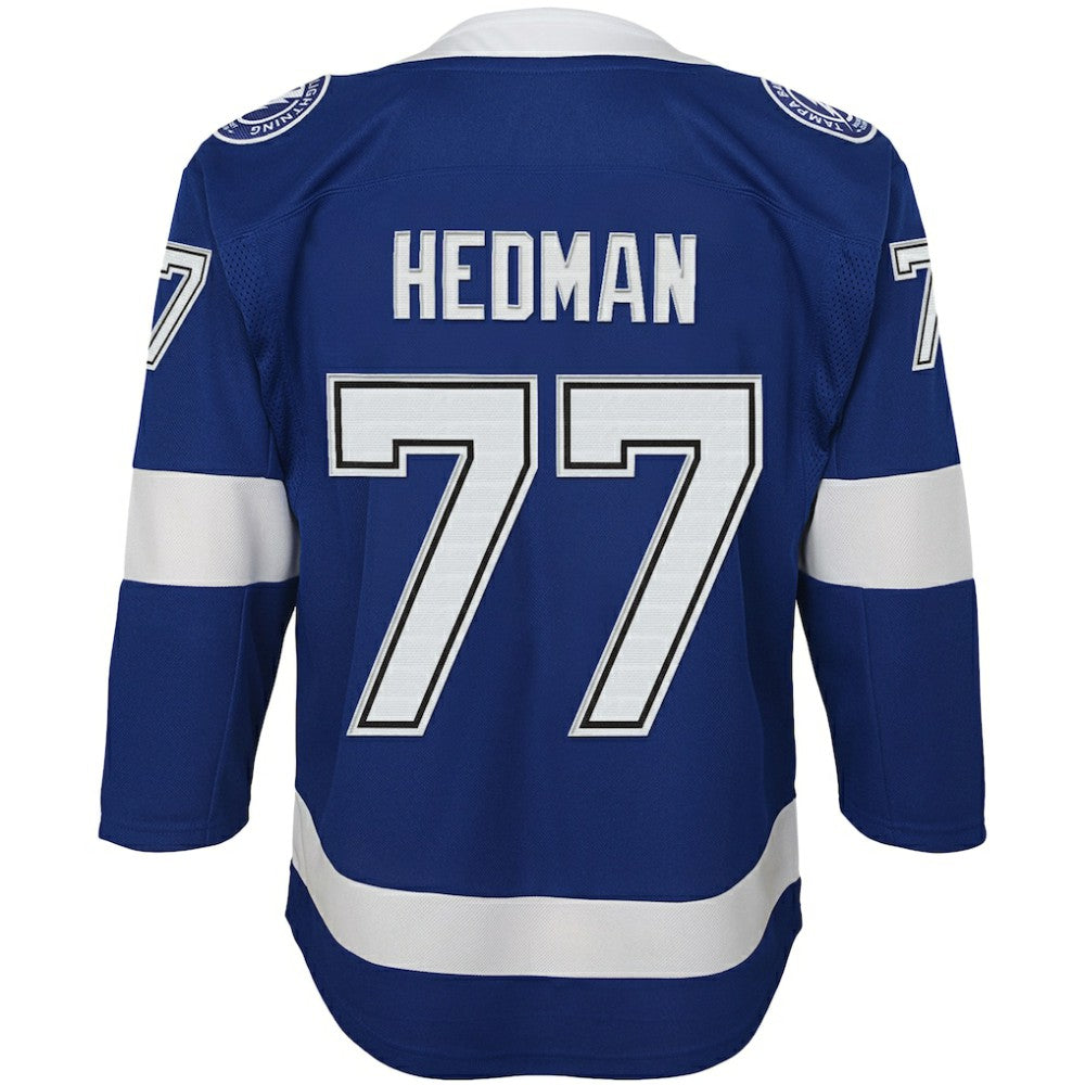 Victor Hedman Tampa Bay Lightning Youth Home Premier Player Jersey - Blue | NHL sale