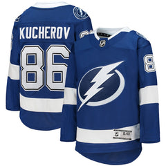 Nikita Kucherov Tampa Bay Lightning Youth Home Premier Player Jersey - Blue | NHL discount