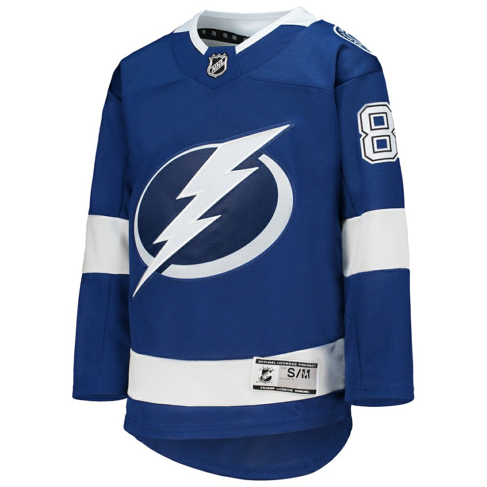 Nikita Kucherov Tampa Bay Lightning Youth Home Premier Player Jersey - Blue | NHL discount