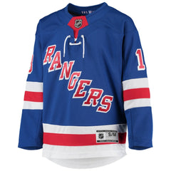 Alexis Lafreniere New York Rangers Youth Home Premier Player Jersey - Blue | NHL online
