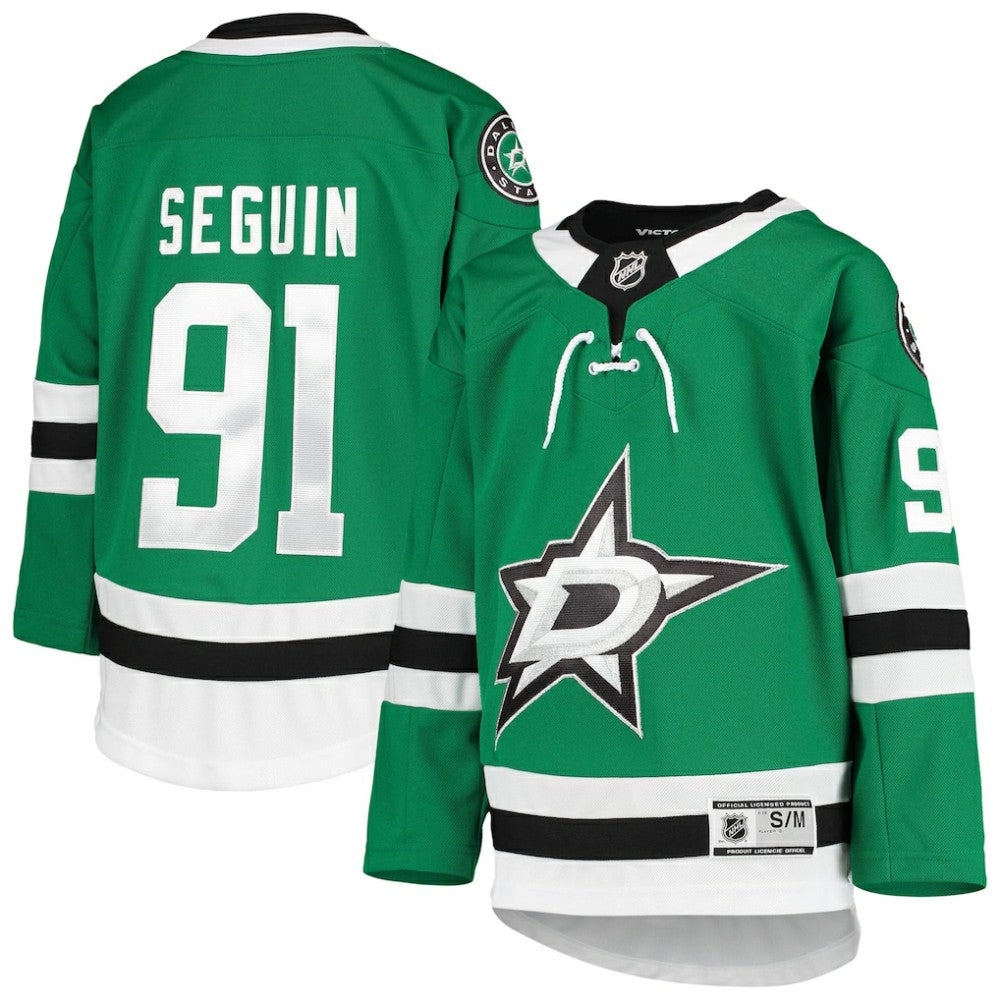 Tyler Seguin Dallas Stars Youth Home Premier Player Jersey - Kelly Green | NHL Lifestyle