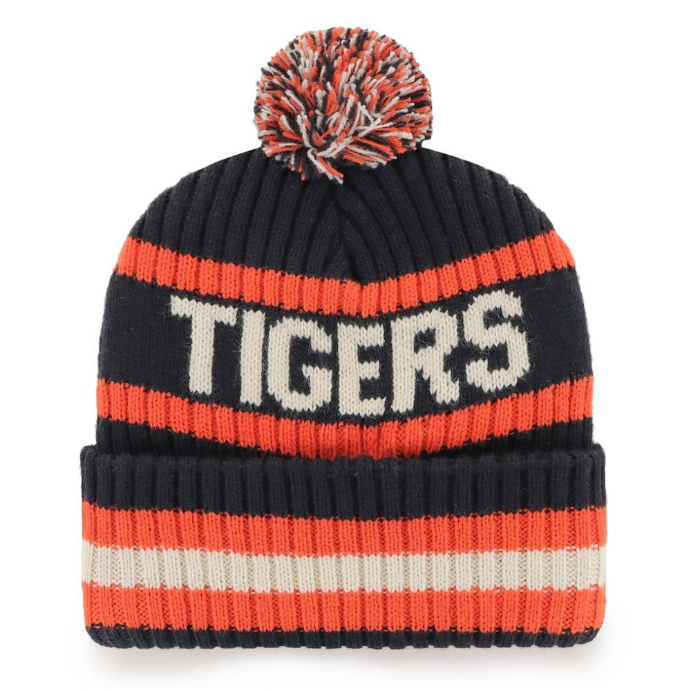 Detroit Tigers '47 Bering Cuffed Knit Hat with Pom Near Me