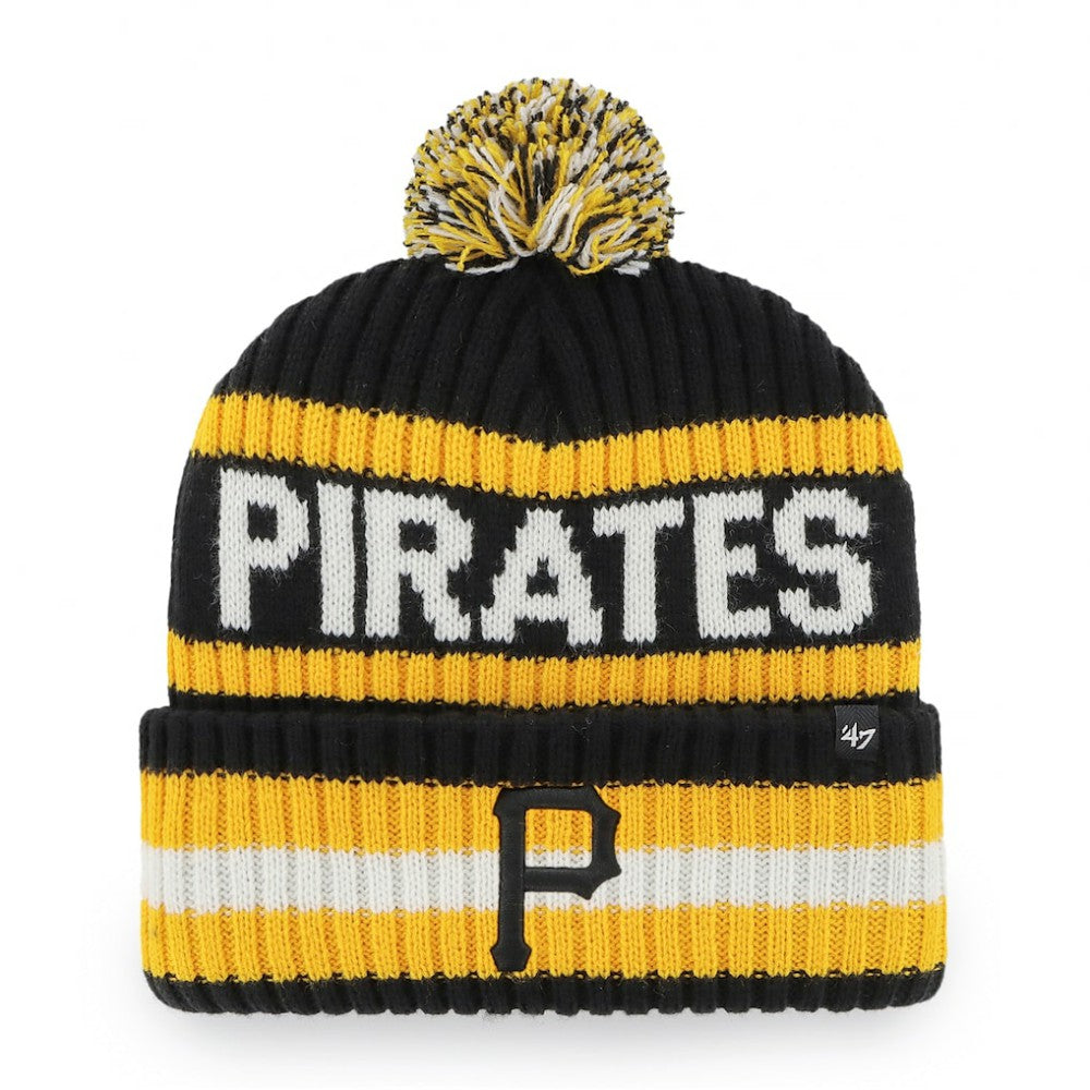 Pittsburgh Pirates '47 Bering Cuffed Knit Hat with Pom Online
