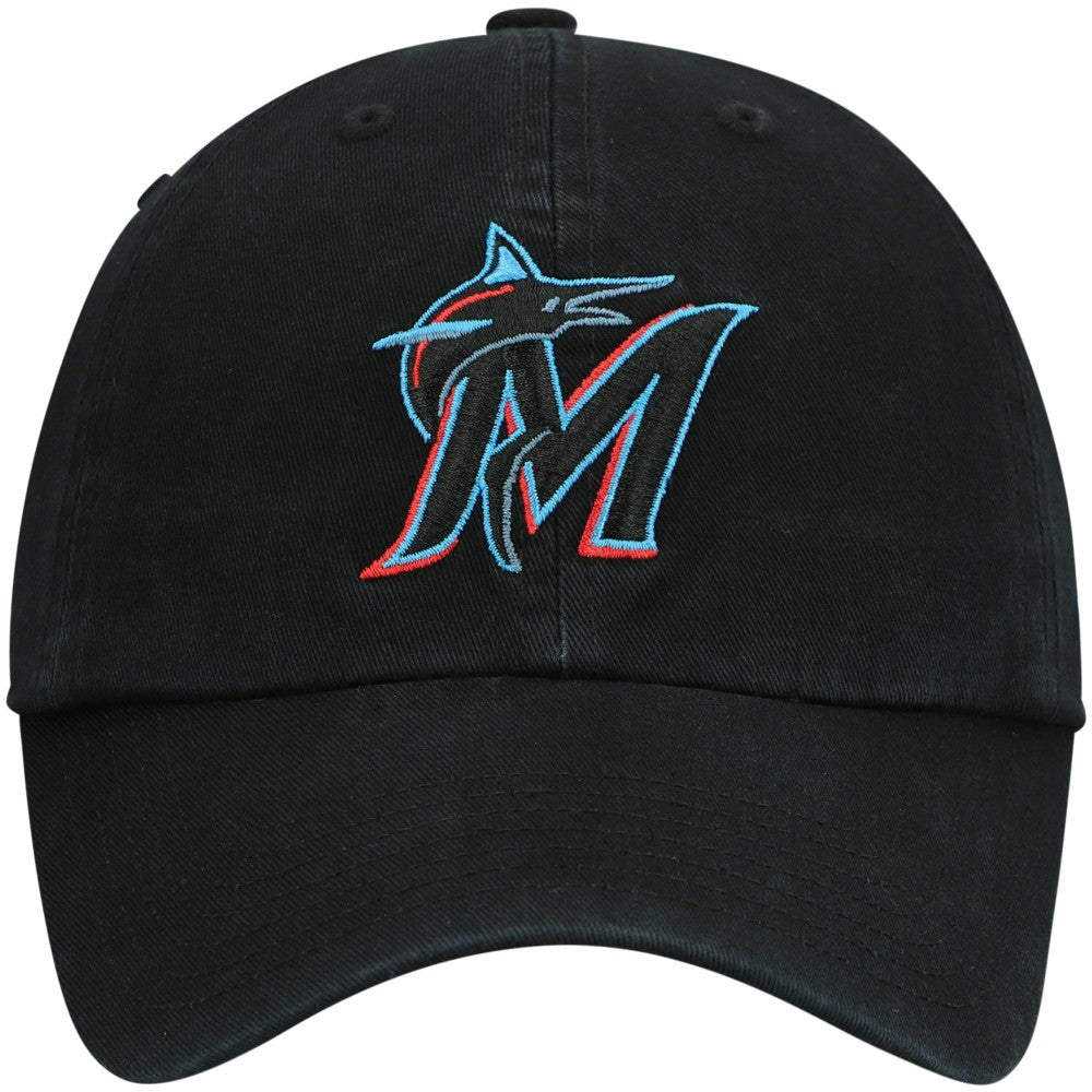 Miami Marlins '47 Youth Team Logo Clean Up Adjustable Hat Discount