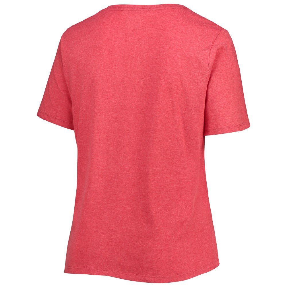 Miami Marlins New Era Women's City Connect Plus Size V-Neck T-Shirt for sale