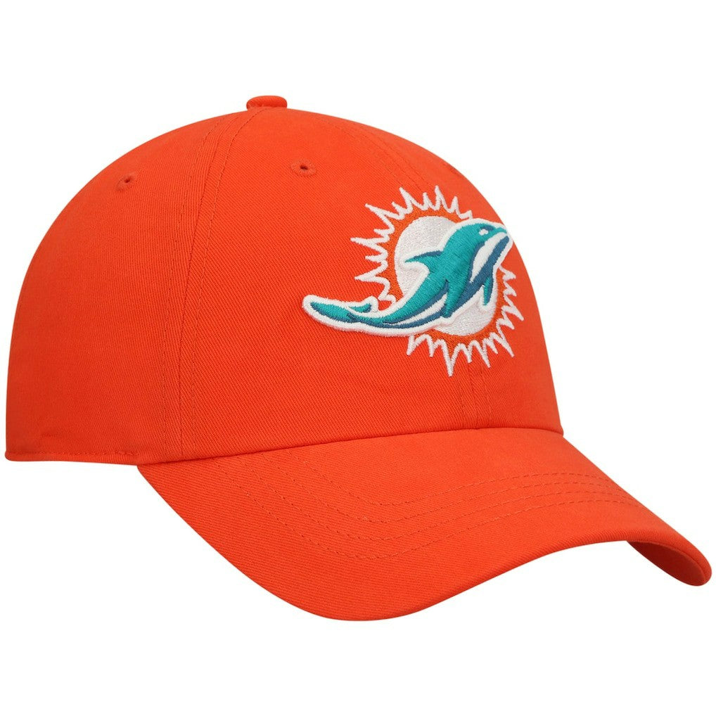 Miami Dolphins '47 Women's Miata Clean Up Secondary Logo Adjustable Hat - Orange - 47 brand