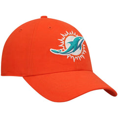 Miami Dolphins '47 Women's Miata Clean Up Secondary Logo Adjustable Hat - Orange - 47 brand
