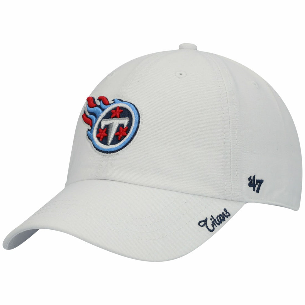 Tennessee Titans '47 Women's Team Miata Clean Up Adjustable Hat - White - 47 brand