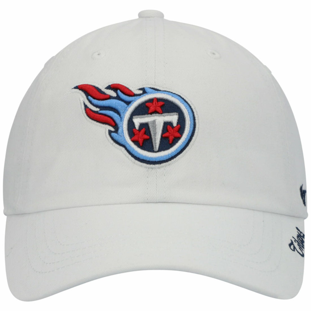 Tennessee Titans '47 Women's Team Miata Clean Up Adjustable Hat - White - 47 brand