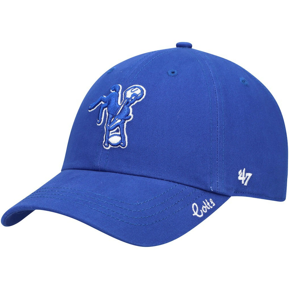 Indianapolis Colts '47 Women's Miata Clean Up Adjustable Hat - Royal - 47 brand
