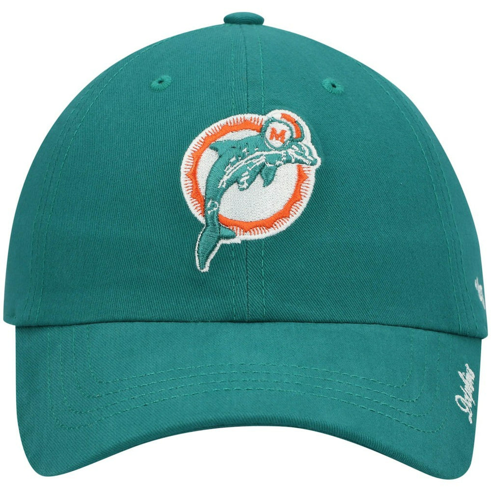 Miami Dolphins '47 Women's Miata Clean Up Adjustable Hat - Aqua - 47 brand