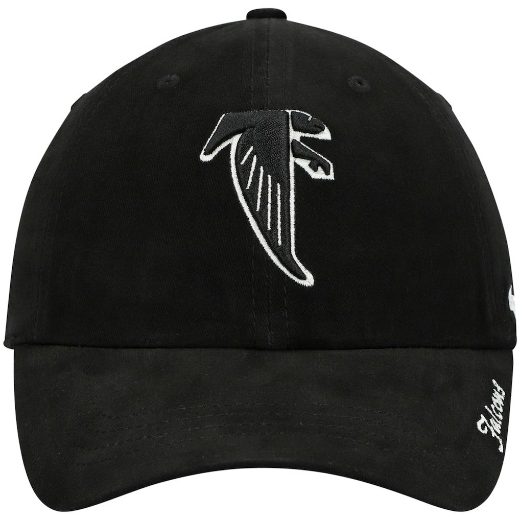 Atlanta Falcons '47 Women's Miata Clean Up Adjustable Hat - Black - 47 brand