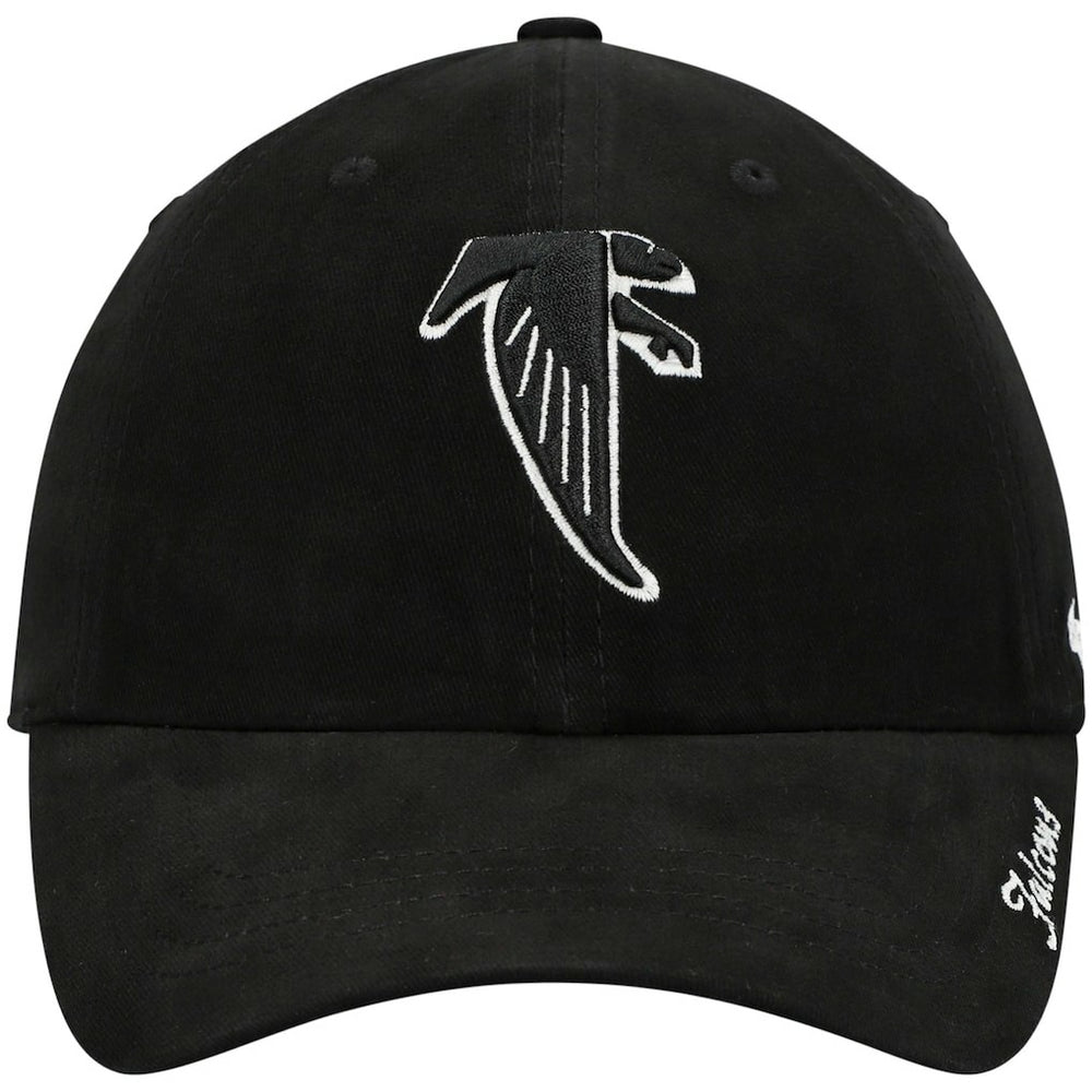 Atlanta Falcons '47 Women's Miata Clean Up Adjustable Hat - Black - 47 brand