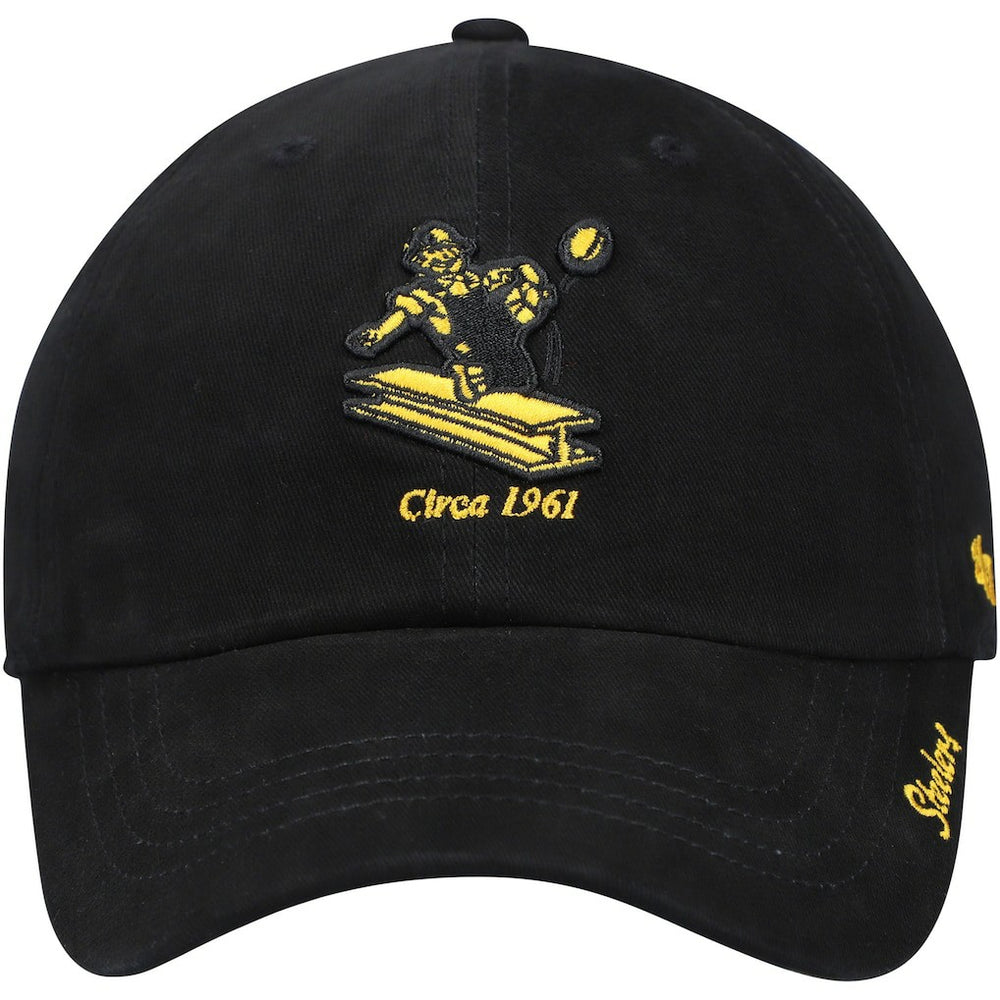 Pittsburgh Steelers '47 Women's Miata Clean Up Adjustable Hat - Black - 47 brand
