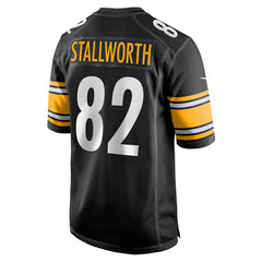 John Stallworth Pittsburgh Steelers Retired Player Jersey - Black - Nike