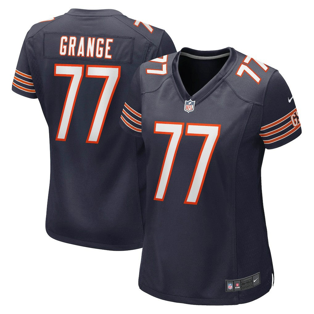 Red Grange Chicago Bears Women's Retired Player Jersey - Navy - Nike