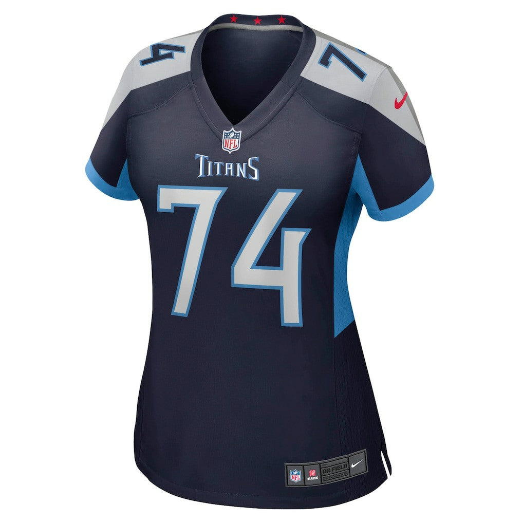 Bruce Matthews Tennessee Titans Women's Retired Player Jersey - Navy - Nike