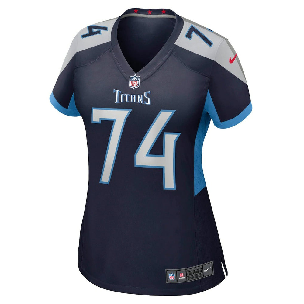 Bruce Matthews Tennessee Titans Women's Retired Player Jersey - Navy - Nike