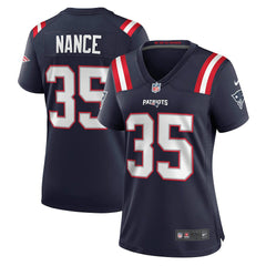 Jim Nance New England Patriots Women's Retired Player Jersey - Navy - Nike
