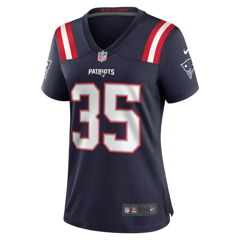 Jim Nance New England Patriots Women's Retired Player Jersey - Navy - Nike