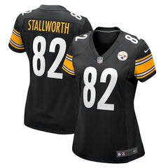 John Stallworth Pittsburgh Steelers Women's Retired Player Jersey - Black - Nike