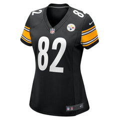 John Stallworth Pittsburgh Steelers Women's Retired Player Jersey - Black - Nike