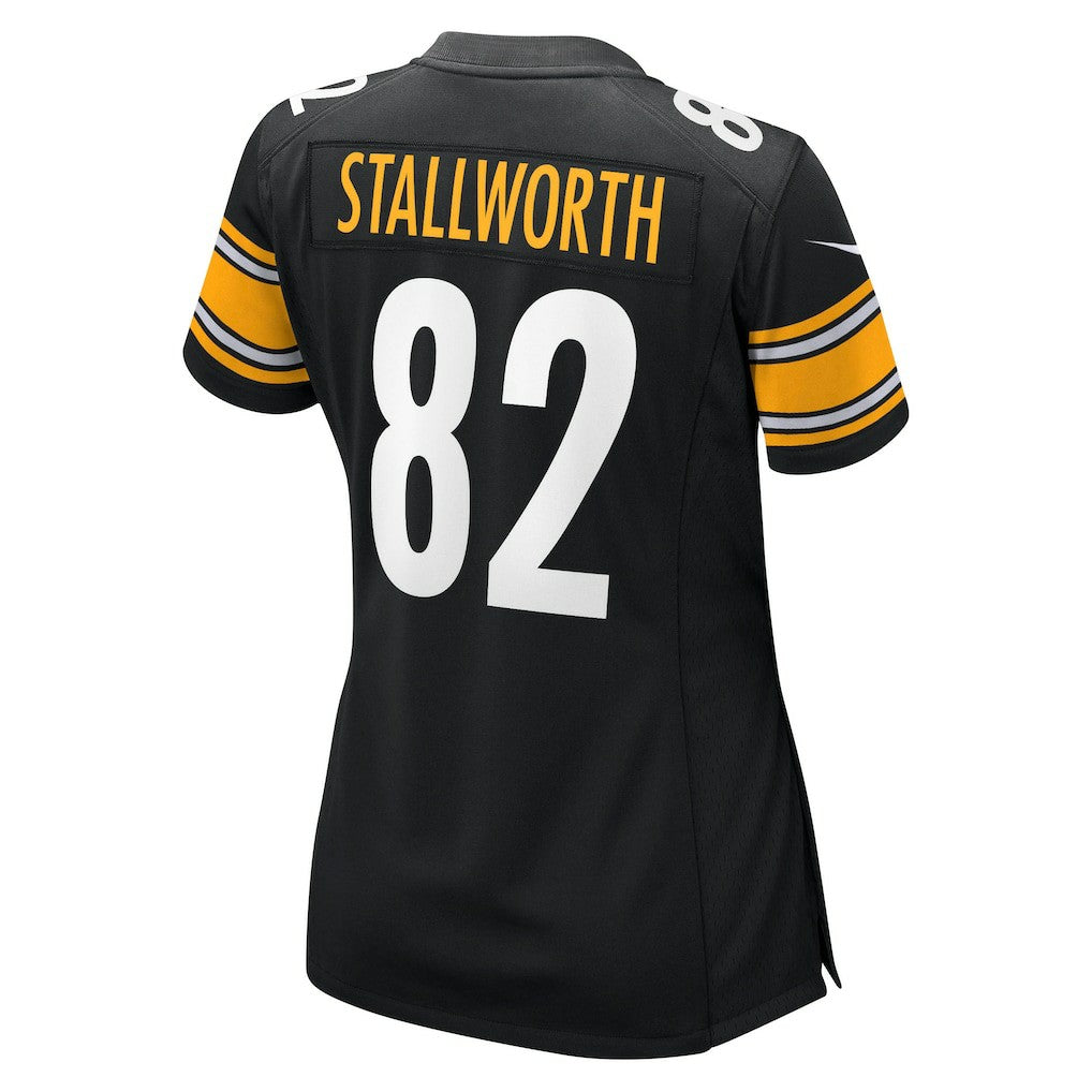 John Stallworth Pittsburgh Steelers Women's Retired Player Jersey - Black - Nike