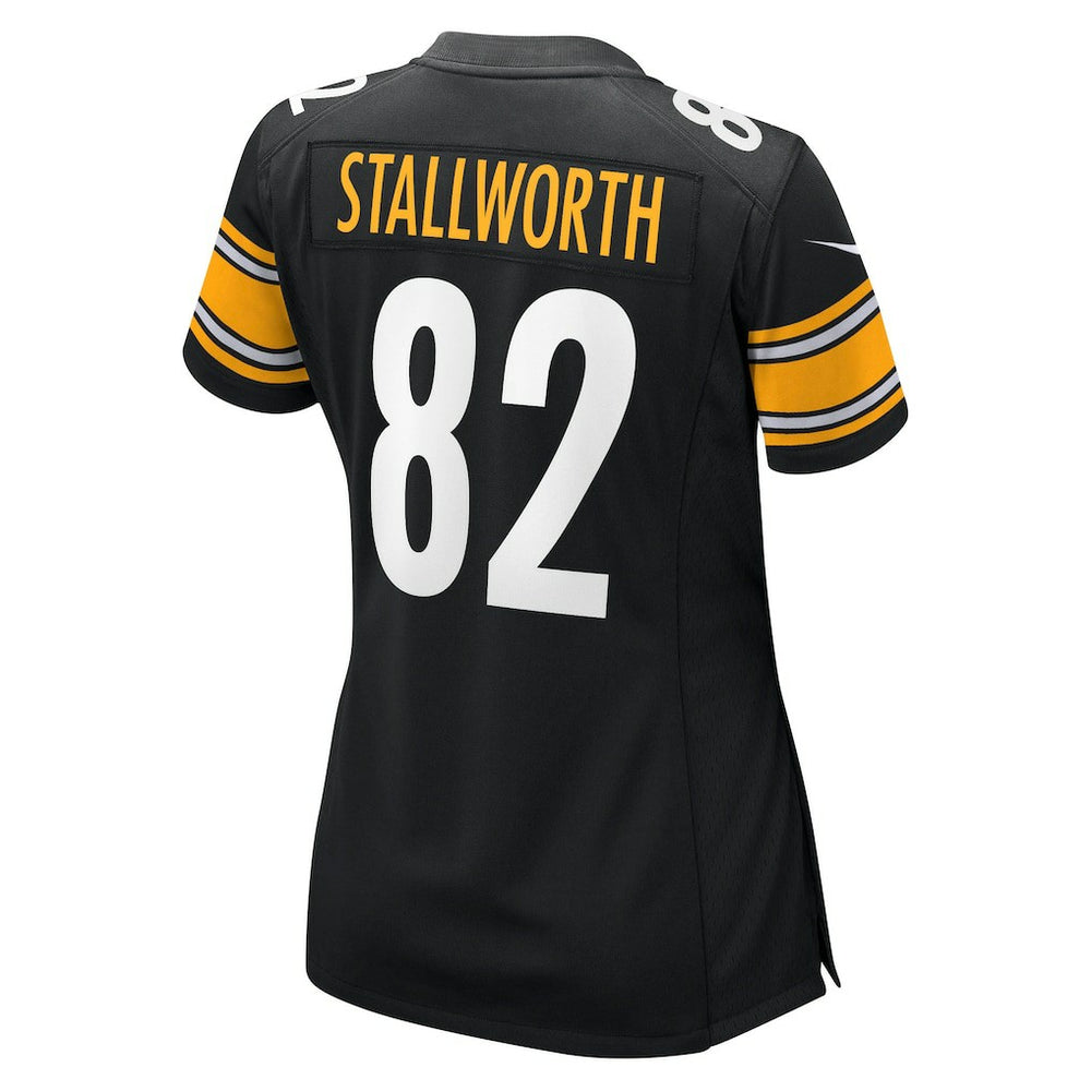 John Stallworth Pittsburgh Steelers Women's Retired Player Jersey - Black - Nike