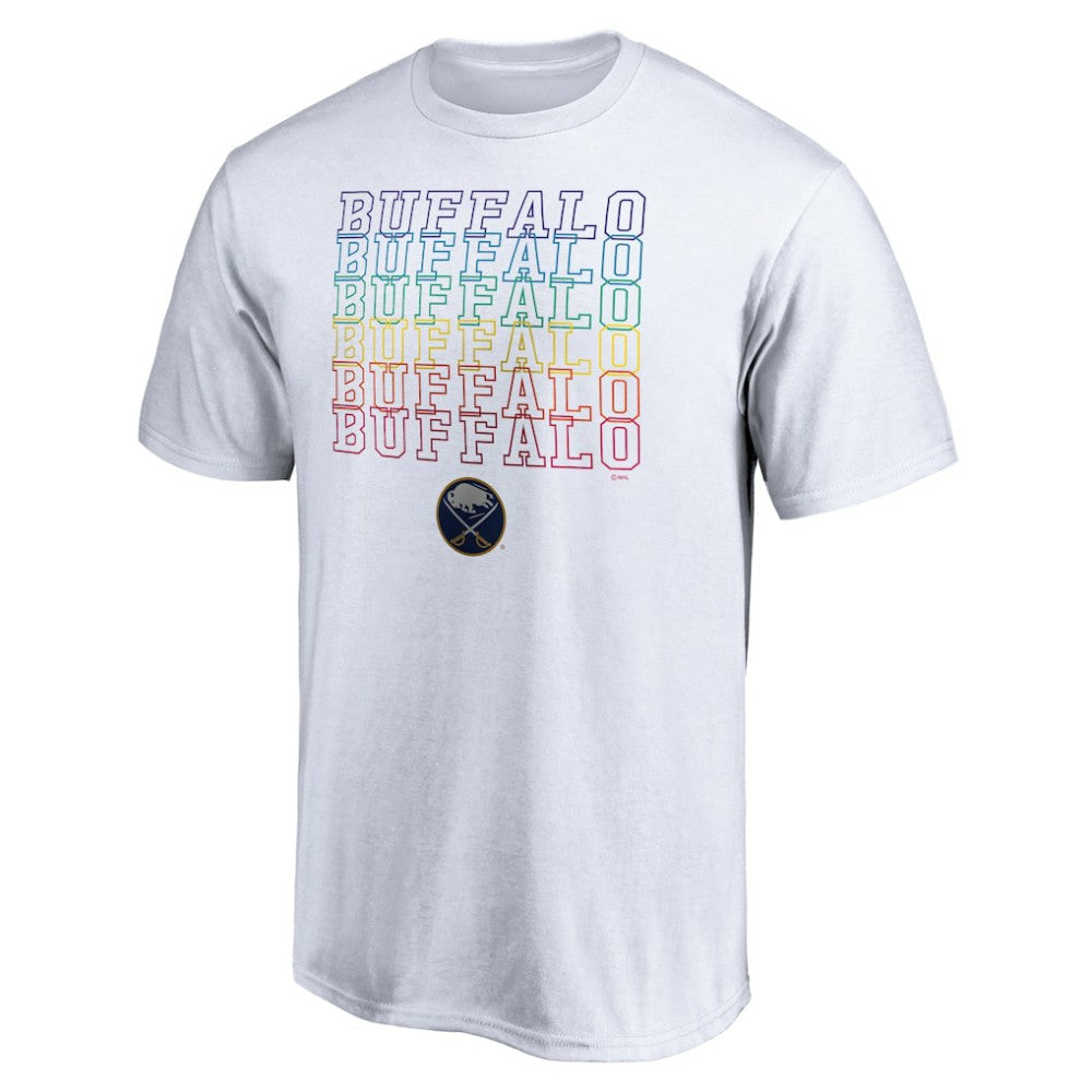 Buffalo Sabres City Pride T-Shirt - White | NHL Lifestyle