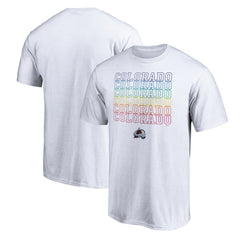 Colorado Avalanche City Pride T-Shirt - White | NHL online