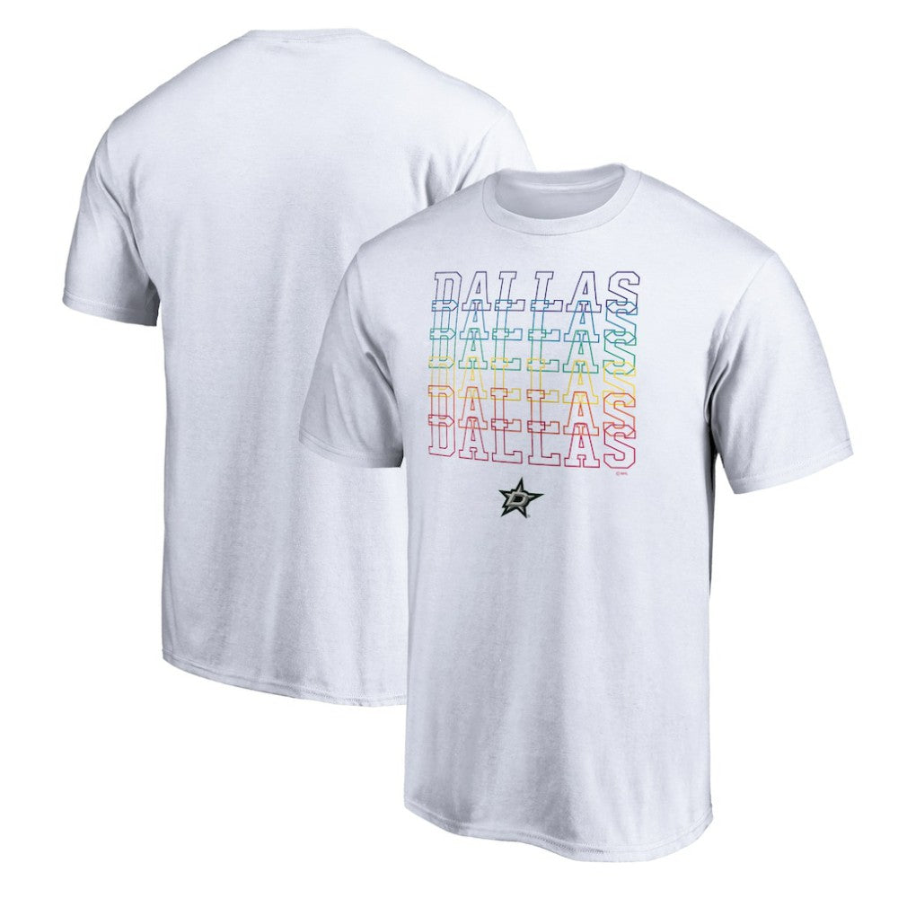 Dallas Stars City Pride T-Shirt - White | NHL near me