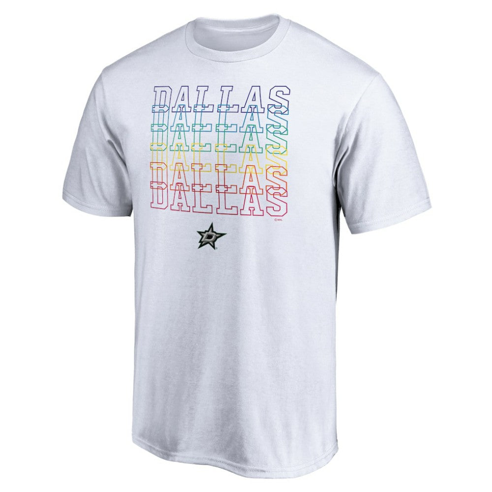Dallas Stars City Pride T-Shirt - White | NHL near me