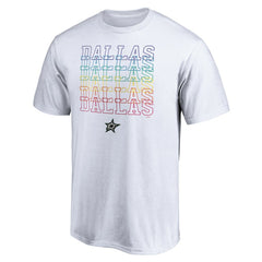 Dallas Stars City Pride T-Shirt - White | NHL near me