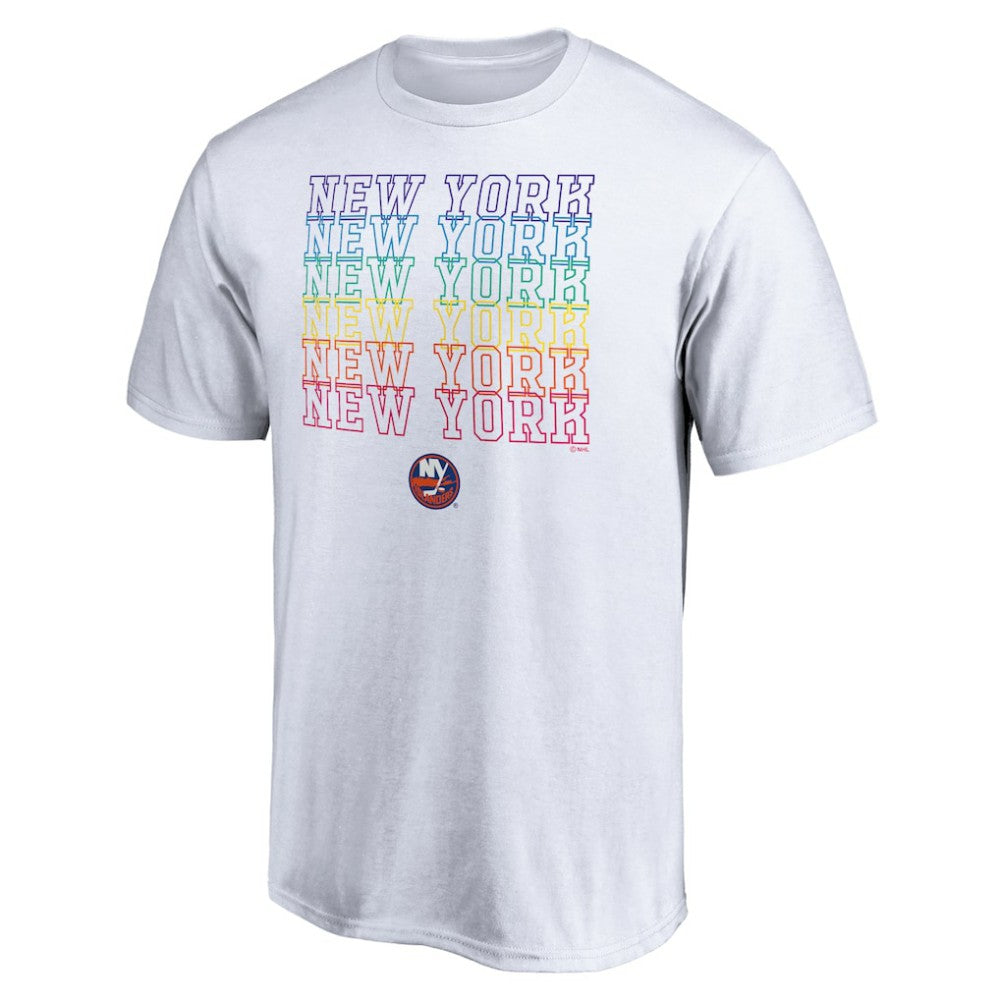 New York Islanders City Pride T-Shirt - White | NHL near me