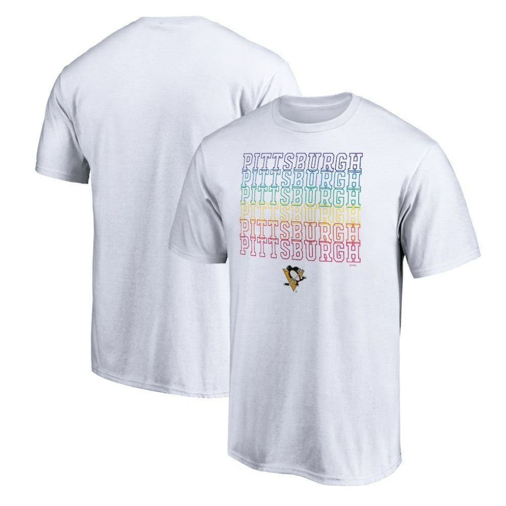 Pittsburgh Penguins City Pride T-Shirt - White | NHL discount