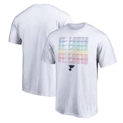 St. Louis Blues City Pride T-Shirt - White | NHL sale