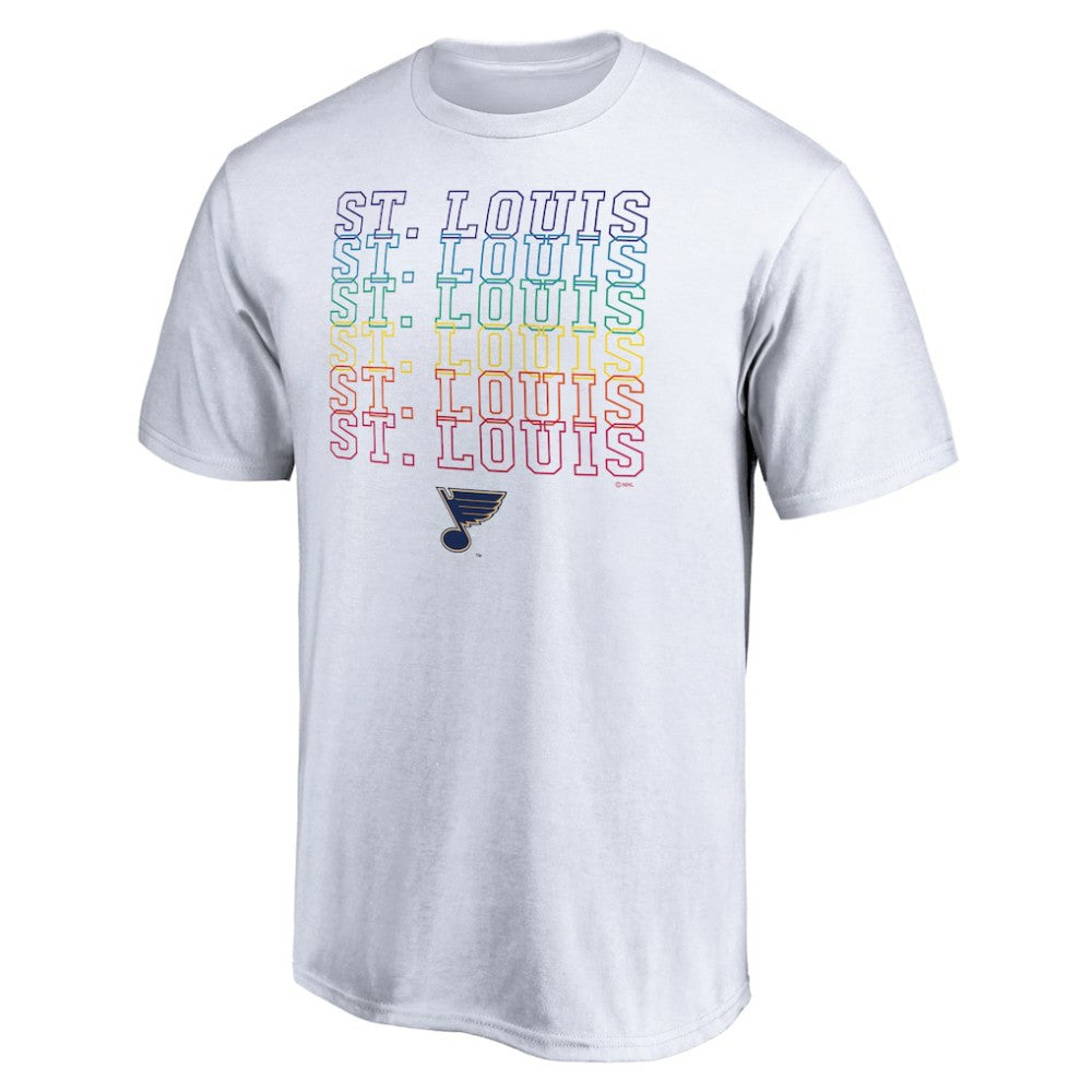St. Louis Blues City Pride T-Shirt - White | NHL sale
