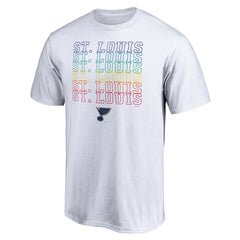 St. Louis Blues City Pride T-Shirt - White | NHL sale