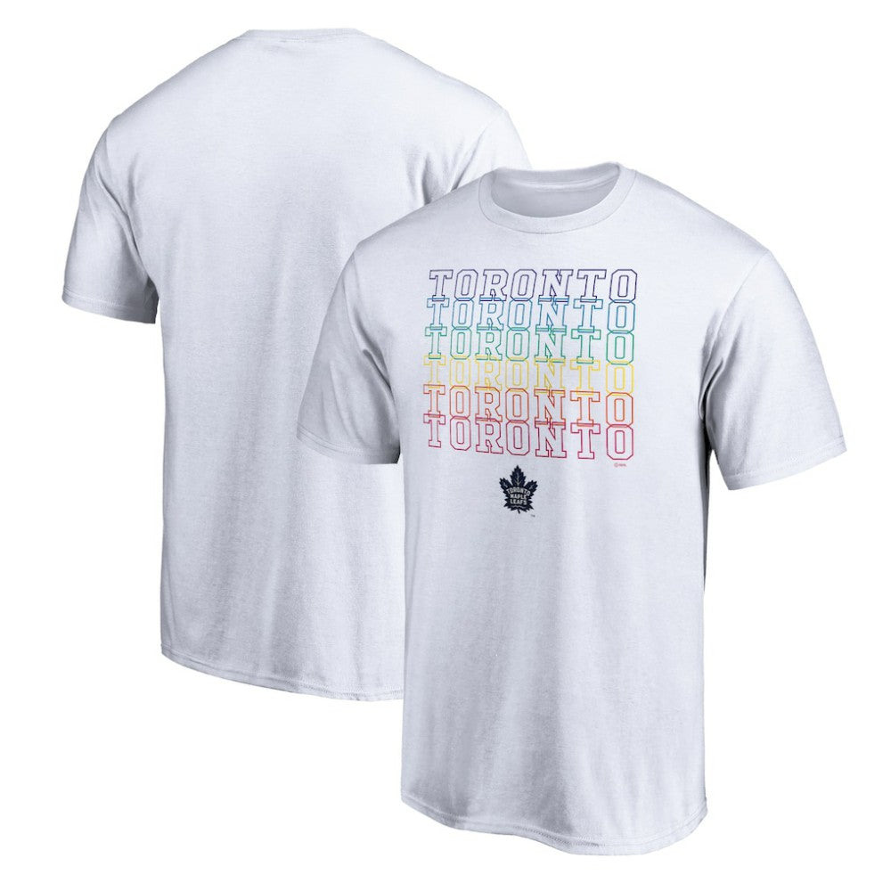 Toronto Maple Leafs City Pride T-Shirt - White | NHL Lifestyle