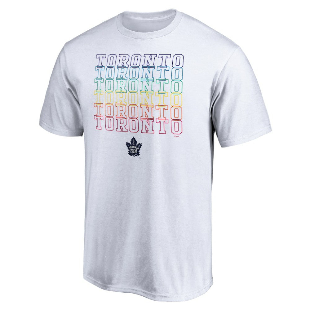 Toronto Maple Leafs City Pride T-Shirt - White | NHL Lifestyle