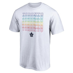 Toronto Maple Leafs City Pride T-Shirt - White | NHL Lifestyle