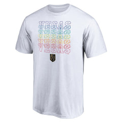 Vegas Golden Knights City Pride T-Shirt - White | NHL sale