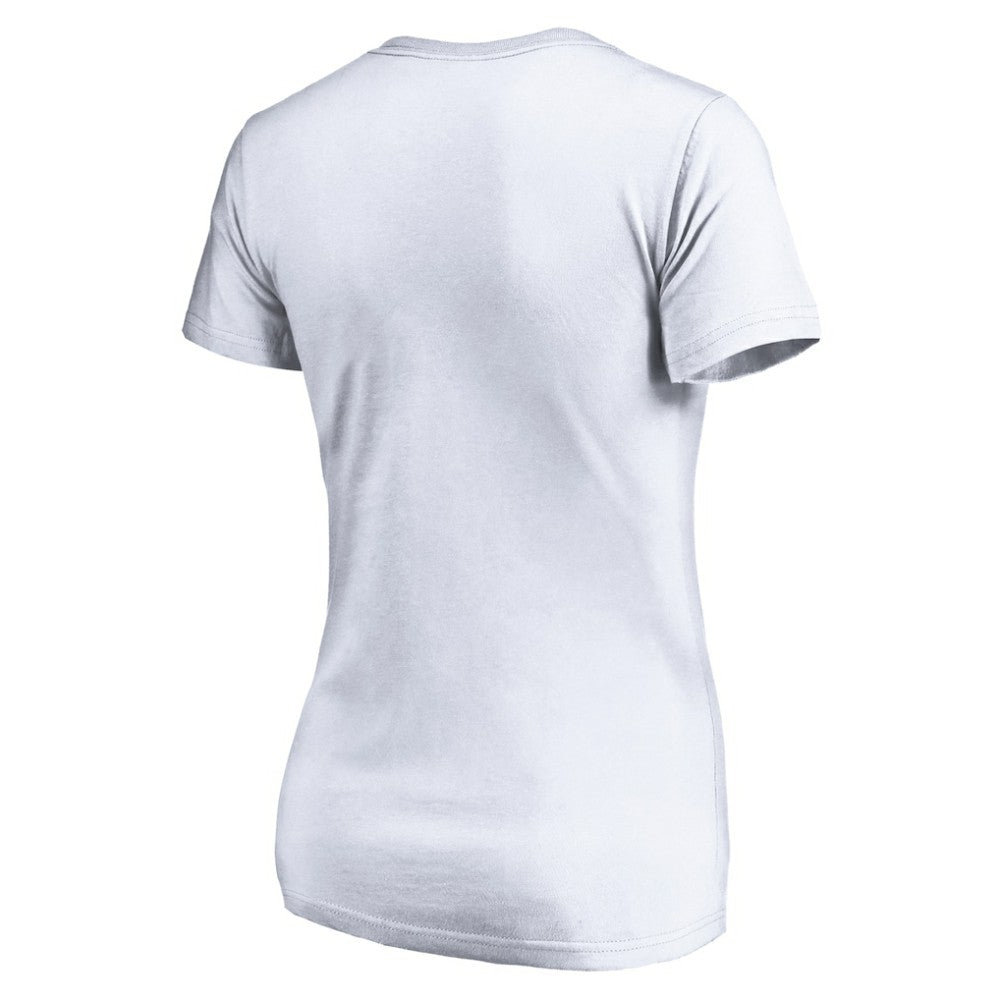 Calgary Flames Women's City Pride V-Neck T-Shirt - White | NHL online